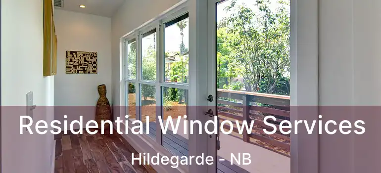  Residential Window Services Hildegarde - NB