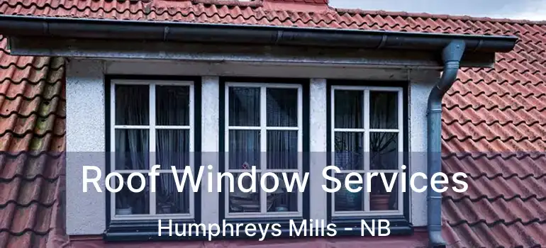  Roof Window Services Humphreys Mills - NB
