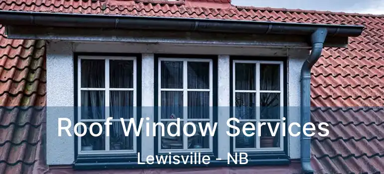  Roof Window Services Lewisville - NB