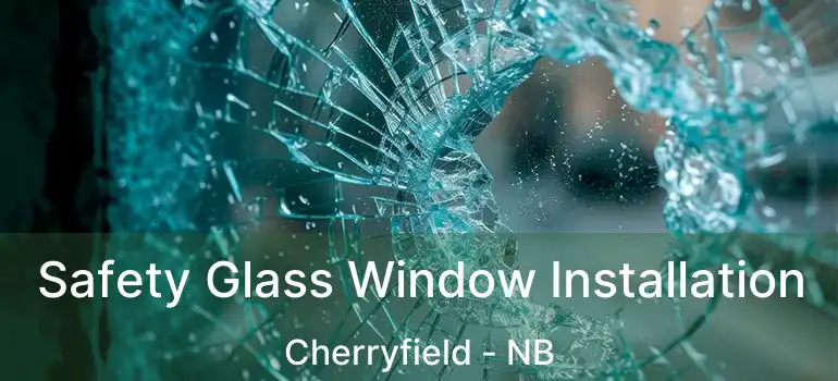  Safety Glass Window Installation Cherryfield - NB