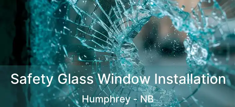  Safety Glass Window Installation Humphrey - NB