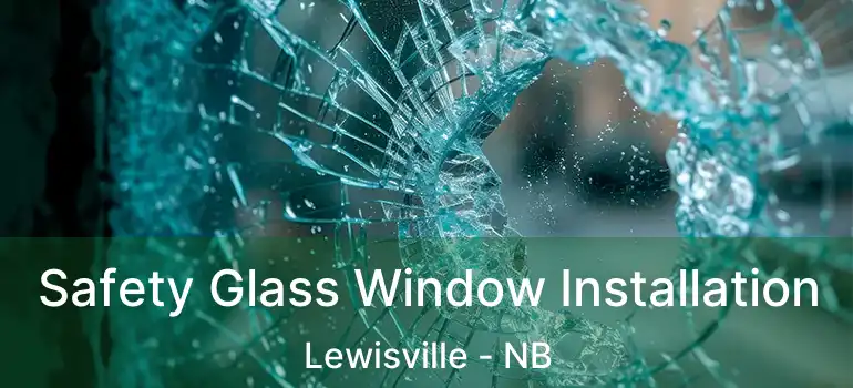  Safety Glass Window Installation Lewisville - NB