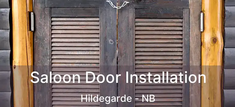  Saloon Door Installation Hildegarde - NB