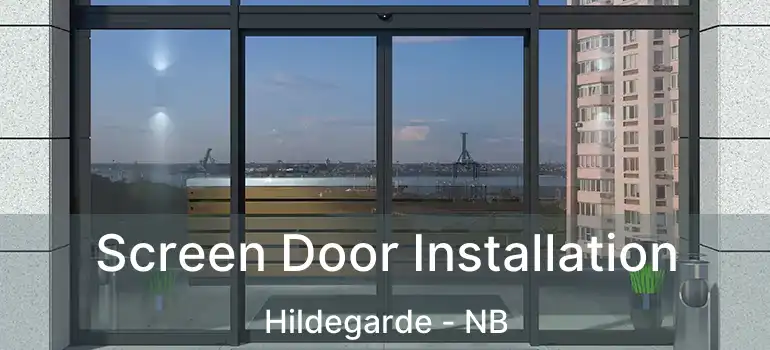  Screen Door Installation Hildegarde - NB