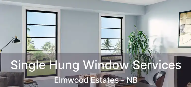  Single Hung Window Services Elmwood Estates - NB