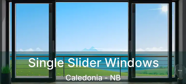  Single Slider Windows Caledonia - NB