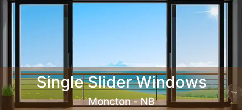  Single Slider Windows Moncton - NB