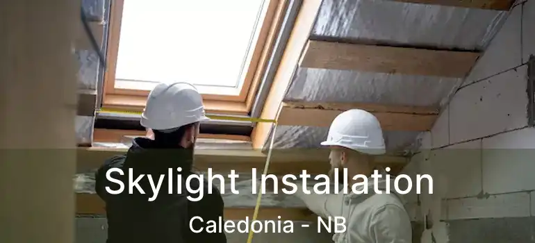  Skylight Installation Caledonia - NB