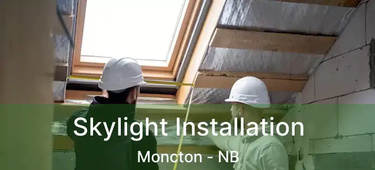  Skylight Installation Moncton - NB