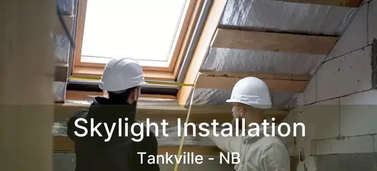  Skylight Installation Tankville - NB