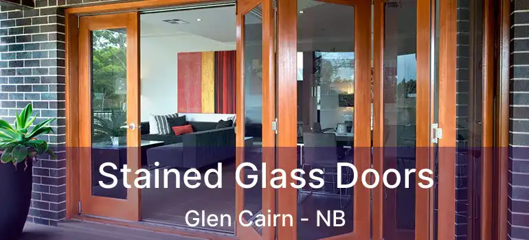  Stained Glass Doors Glen Cairn - NB