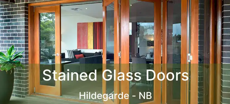  Stained Glass Doors Hildegarde - NB