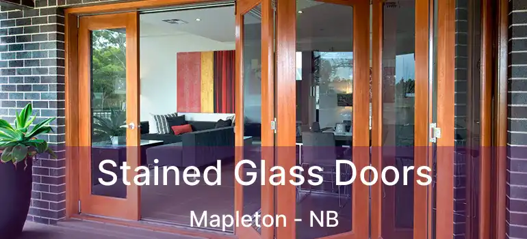  Stained Glass Doors Mapleton - NB