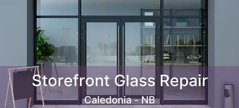  Storefront Glass Repair Caledonia - NB