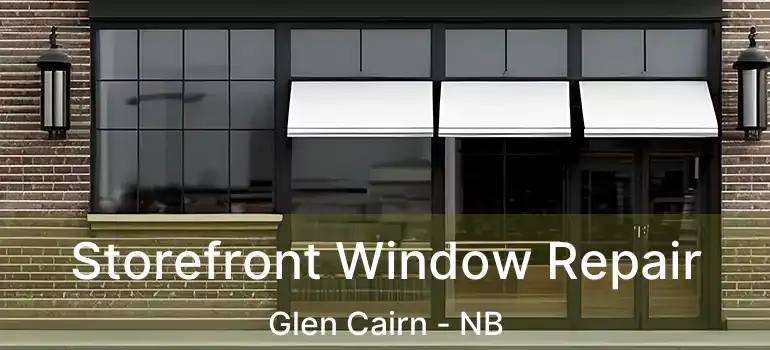  Storefront Window Repair Glen Cairn - NB