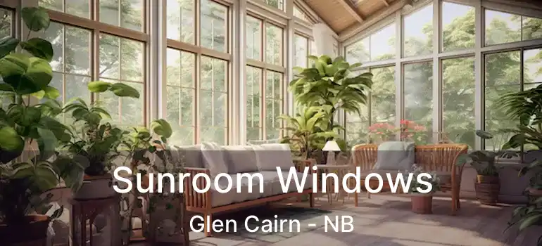  Sunroom Windows Glen Cairn - NB