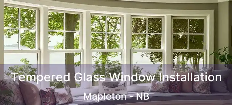  Tempered Glass Window Installation Mapleton - NB