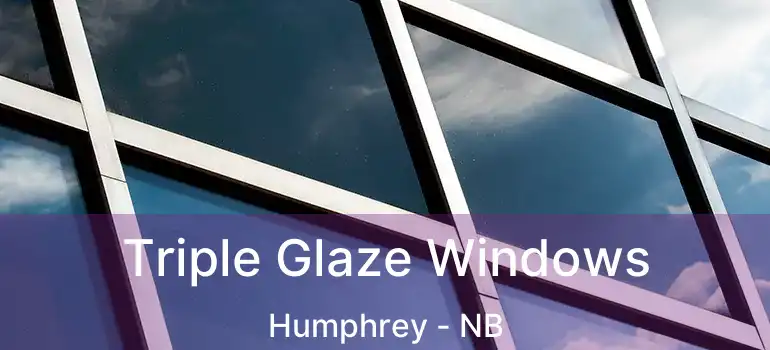  Triple Glaze Windows Humphrey - NB