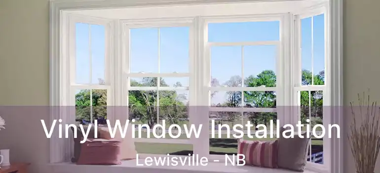  Vinyl Window Installation Lewisville - NB
