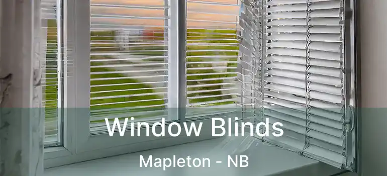  Window Blinds Mapleton - NB