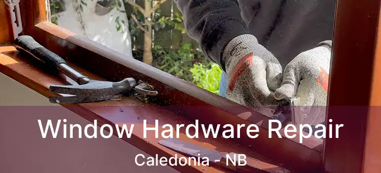  Window Hardware Repair Caledonia - NB