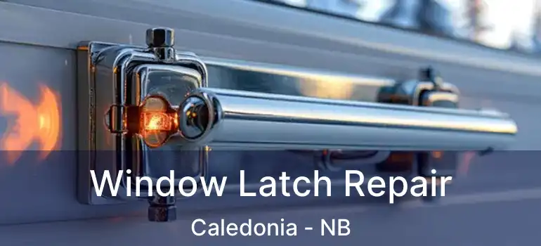  Window Latch Repair Caledonia - NB