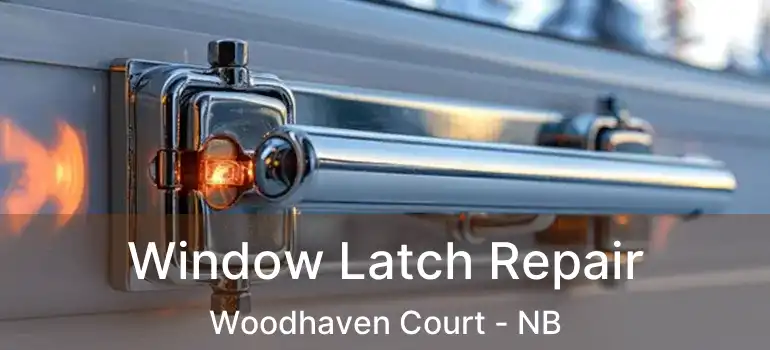  Window Latch Repair Woodhaven Court - NB