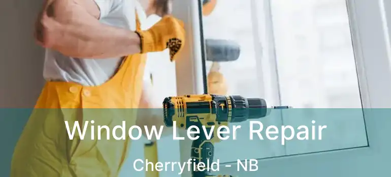  Window Lever Repair Cherryfield - NB