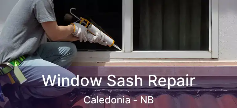  Window Sash Repair Caledonia - NB