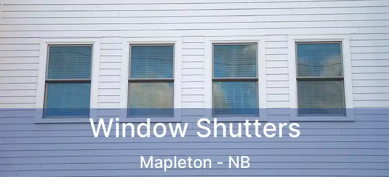  Window Shutters Mapleton - NB