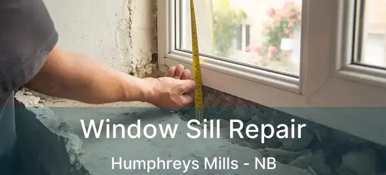  Window Sill Repair Humphreys Mills - NB