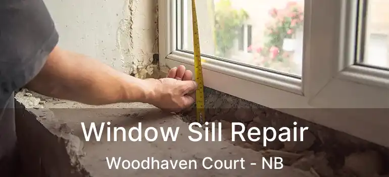  Window Sill Repair Woodhaven Court - NB