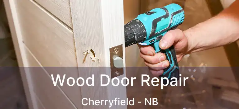  Wood Door Repair Cherryfield - NB