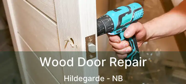  Wood Door Repair Hildegarde - NB