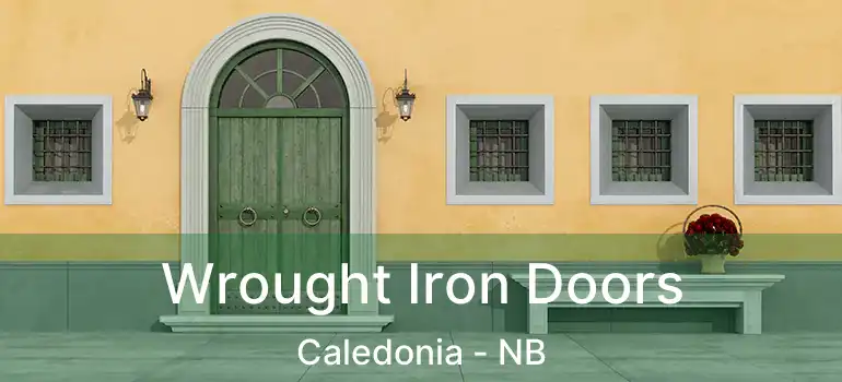  Wrought Iron Doors Caledonia - NB
