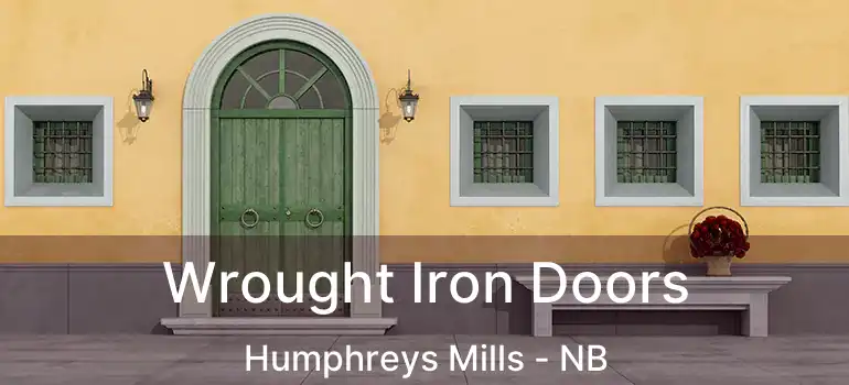  Wrought Iron Doors Humphreys Mills - NB